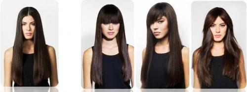 Челка из пучка. Как сделать челку не обрезая волосы: временная, фальшивая имитация из своих прядей без стрижки и не подстригая локоны, все возможные варианты, фото, видео, пошаговые инструкции, советы специалистов