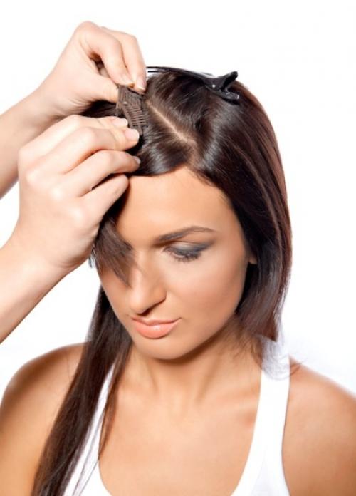 Как сделать челку не обрезая волосы. Челка без обрезания волос – кардинальные перемены без кардинальных мер