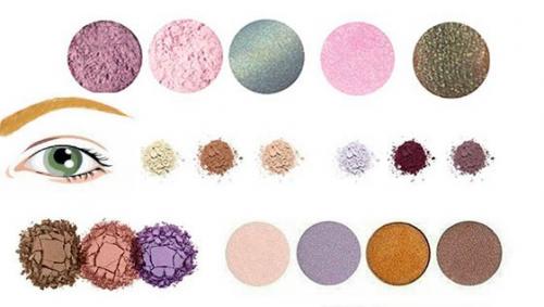 Макияж для широко посаженных зеленых глаз. Цветовая палитра для макияжа зеленых глаз