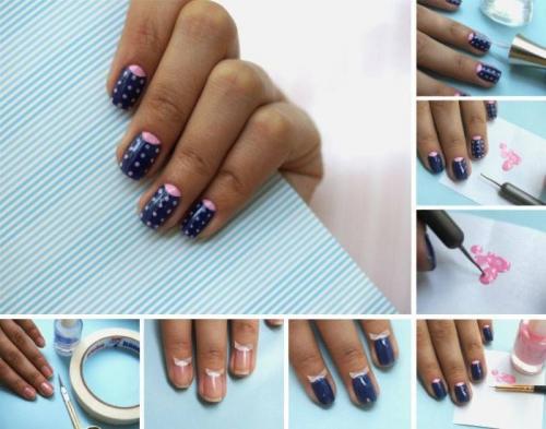 Как правильно делать лунный маникюр. Как сделать лунный маникюр гель лаком пошагово