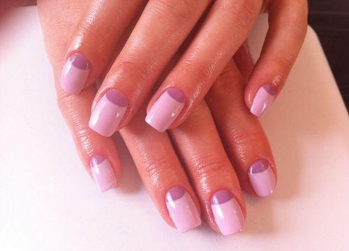 Лунный маникюр шеллаком, как делать. Как сделать лунный маникюр шеллаком в домашних условиях