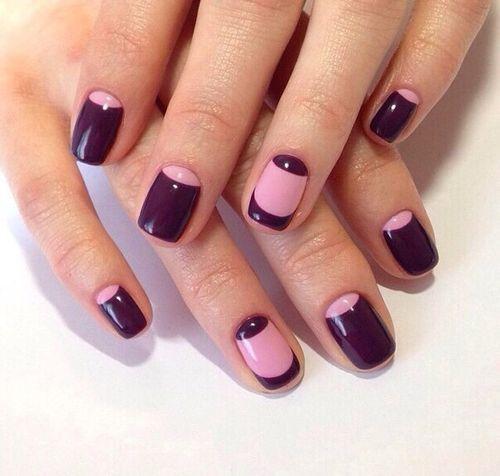 Лунный маникюр шеллаком, как делать. Как сделать лунный маникюр шеллаком в домашних условиях