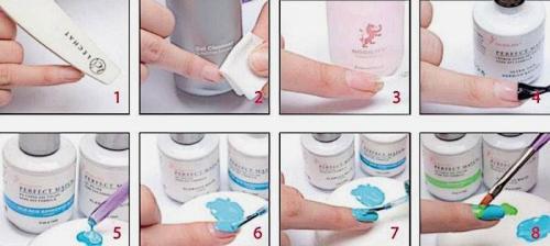 Как правильно делать лунный маникюр. Как сделать лунный маникюр гель лаком пошагово