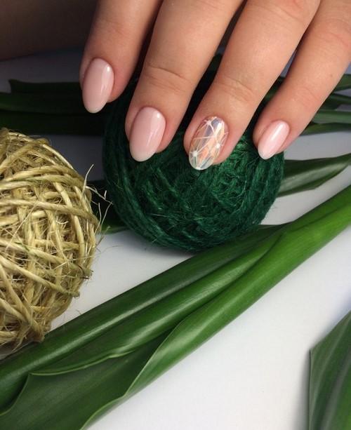 Маникюр битое стекло и втирка. Стильный маникюр стекло 2019-2020: дизайн ногтей, сочетания техник, удачные идеи