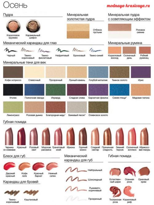 Теплая осень цветотип макияж. Макияж чувственного цветотипа Осень: так хочется тепла