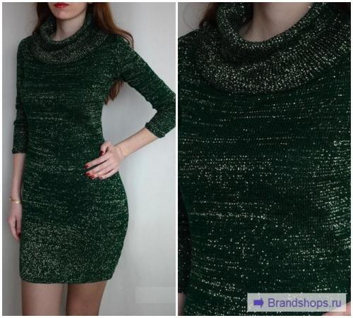 С чем носить платье лапшу зимой черного цвета. Платье-лапша