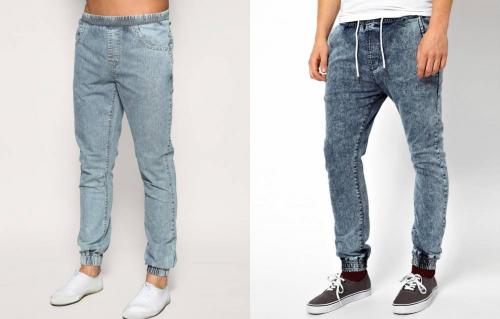 Модные мужские штаны с резинкой внизу. Как называются мужские джинсы с резинкой внизу?