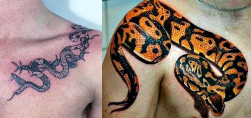 Тату на ключице у девушек. Кому, что выбрать?