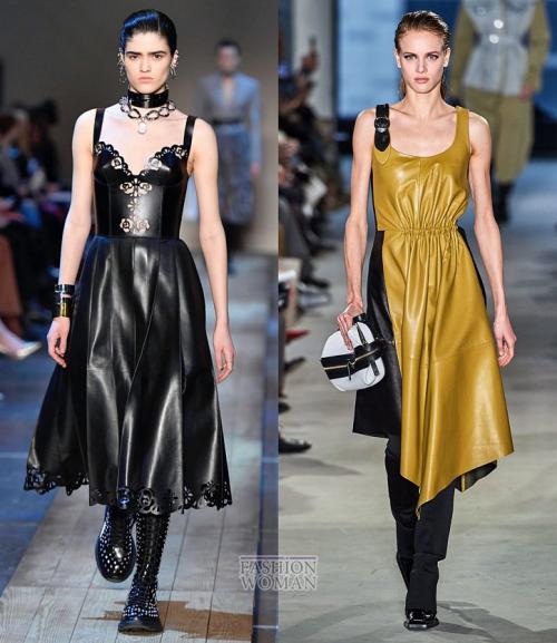 С чем носить платье лапшу зимой 2019. Модные платья осень-зима 2019-2020