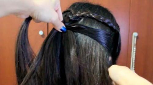 Воздушное плетение кос. Воздушная коса шаг за шагом