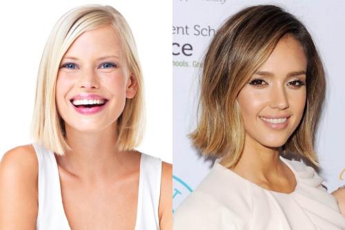 Прически для тонких волос. Стрижки на средние тонкие волосы