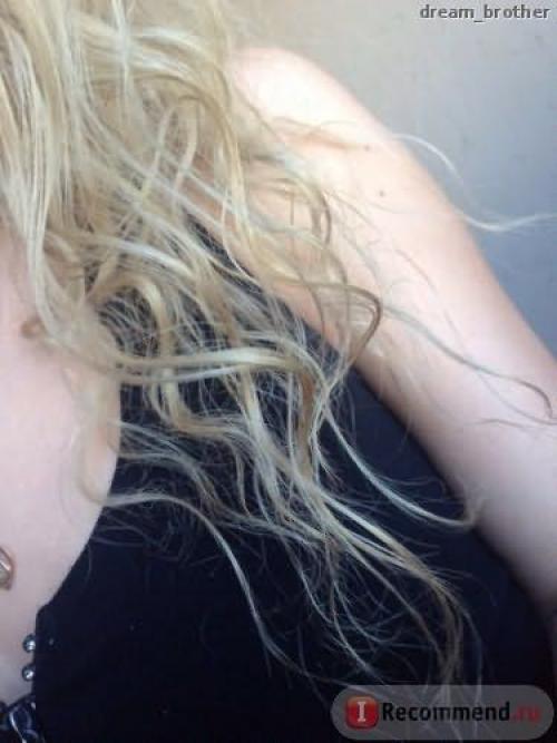 Sunsilk крем для волос. • Несмываемый крем для восстановления волос - нашел ли свое применение в уходе за осветленными, сухими волосами? Наша долгая и странная история • 05