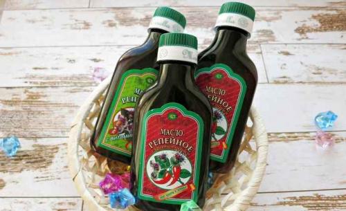 Репейное масло с перцем на ночь. Масло репейное с перцем для волос