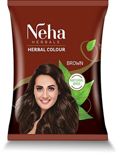 Neha HENNA BROWN инструкция. Натуральная хна для волос Корочнева, Herbal Neha, Brown, 20 г.