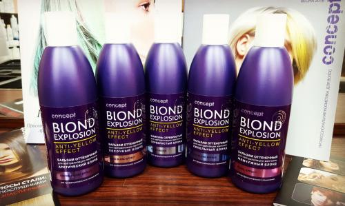 Арктический блонд бальзам концепт. Оттеночный бальзам для волос Эффект арктический блонд от Concept 01