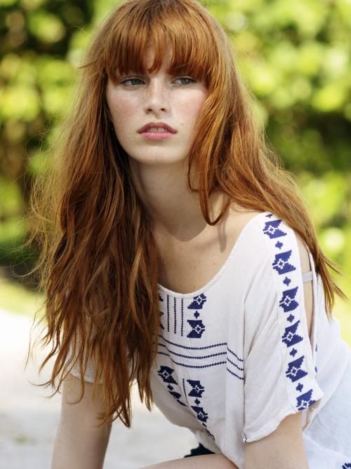 Рыжие волосы. Кому пойдут рыжие локоны?