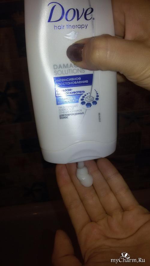 Дав Интенсивное Восстановление Шампунь и бальзам. DOVE / Шампунь Интенсивное Восстановление Мягко, объемно, но без особых результатов