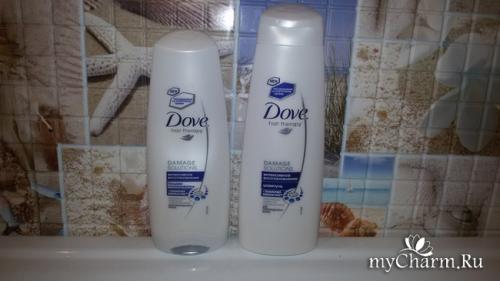 Дав Интенсивное Восстановление Шампунь и бальзам. DOVE / Шампунь Интенсивное Восстановление Мягко, объемно, но без особых результатов