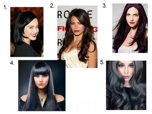 Как изменить черный цвет волос 05