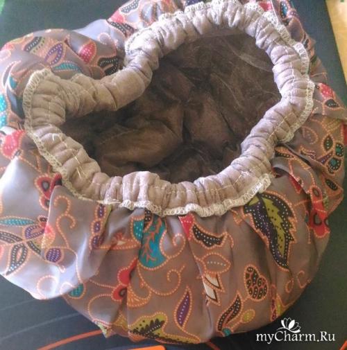 Термошапка для волос своими руками. Самое нужное средство для красоты волос