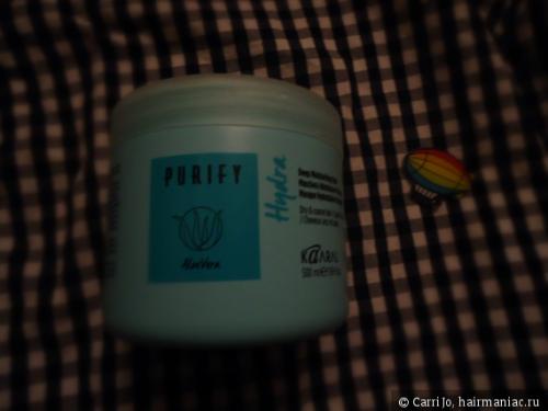 Маска каарал гидра алоэ. Операция спасения, част.  Маска Kaaral Hydra Deep Nourish Mask PURIFY Aloe Vera