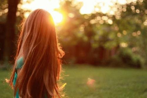 Прямой срез на длинных волосах. Подбор стрижки по форме лица 01