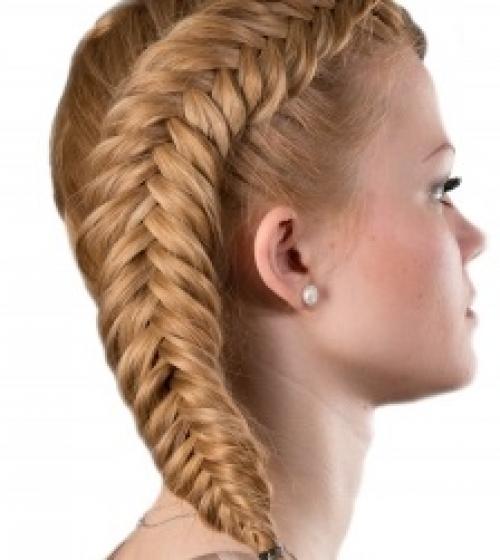 Рыбий хвост на ночь. Инструкция, как плести косу рыбий хвост