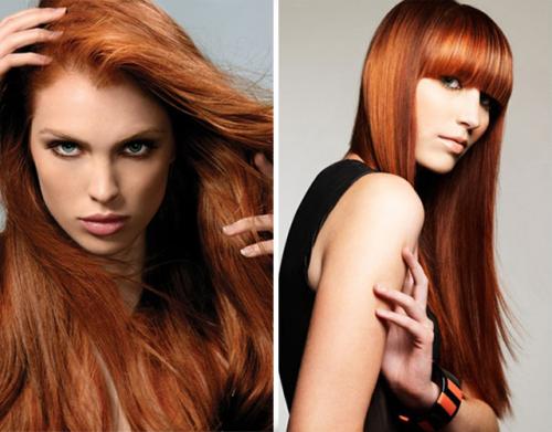 Покрасилась в рыжий до и после. Кому можно окрашиваться в рыжий – кому идут рыжие волосы