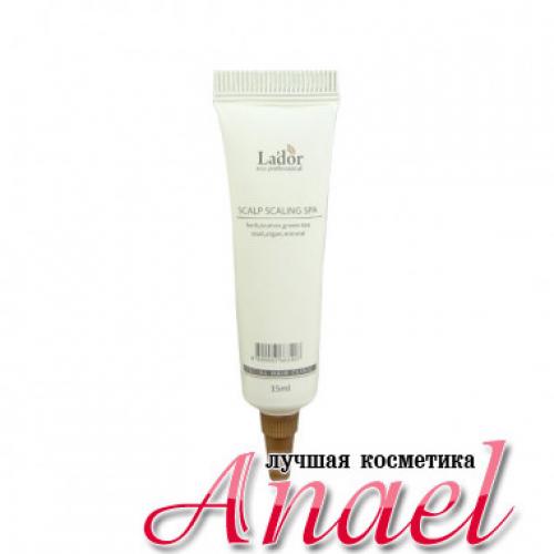 Lador Scalp Scaling SPA, как пользоваться. La'dor Ампульный пилинг для кожи головы Scalp Scaling SPA (15 мл)
