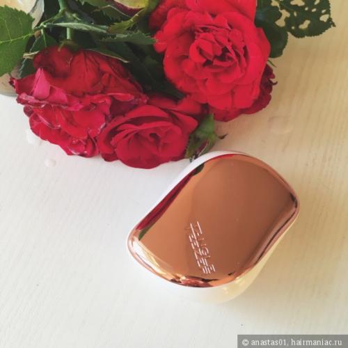 Tangle Teezer Compact. Любовь на веки вечные. Tangle Teezer Compact Styler Gold Rush