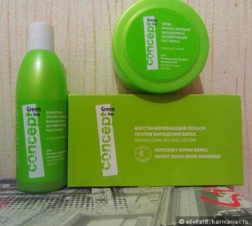 Ампулы против выпадения волос концепт. Цена: 790 Р 02