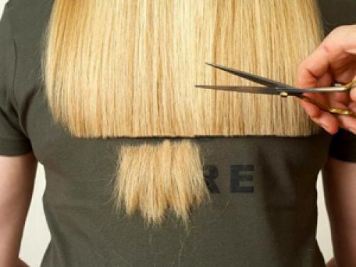 Стрижка секущихся концов по всей длине. Инструменты и средства 01