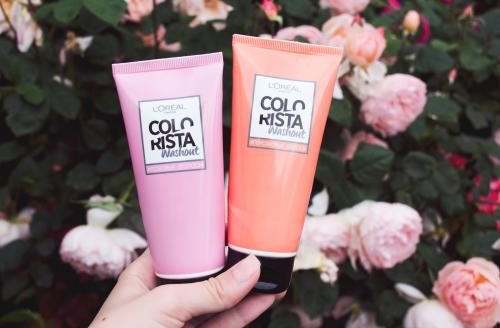 Колориста лореаль на темные волосы. Цветные волосы с L'Oreal Colorista Washout