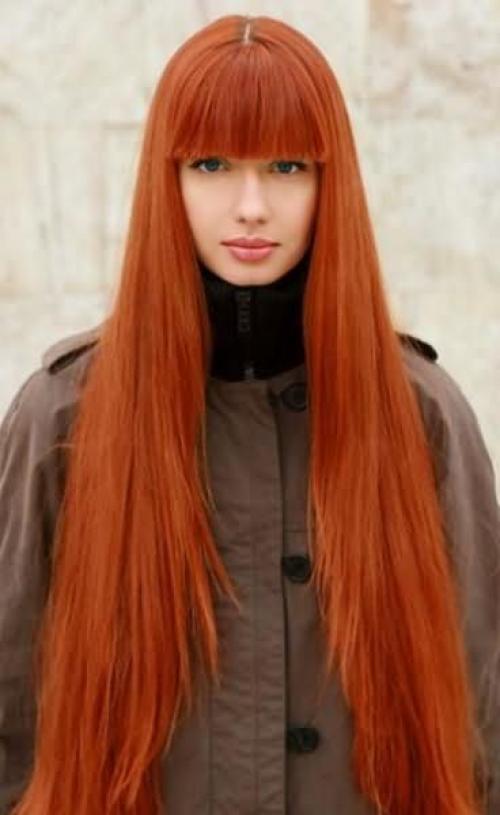 Рыжая хна на темные волосы до и после. Покраска волос хной в рыжий цвет: правила использования, технология окрашивания, нюансы