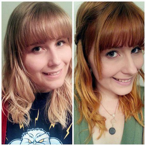 Хна на темно-русых волосах до и после. Хна для волос: до и после, фото