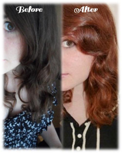 Хна на темно-русых волосах до и после. Хна для волос: до и после, фото