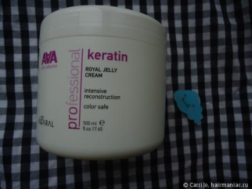 Kaaral Royal Jelly Cream. Операция спасения, част.  Маска Kaaral Kaaral Keratin Royal Jelly Cream AAA