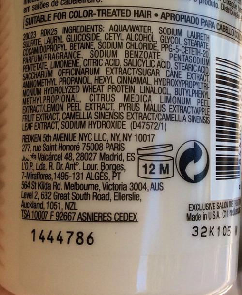 Шампунь Redken для глубокой очистки кожи и волос Hair Cleansing Cream shampoo. Глубоко очищающий шампунь с кислотами Redken Hair Cleansing Cream