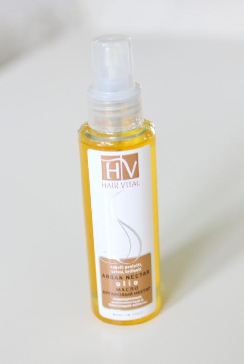 Масло аргановое Hair Vital для волос. Масло Аргановый нектар Hair Vital