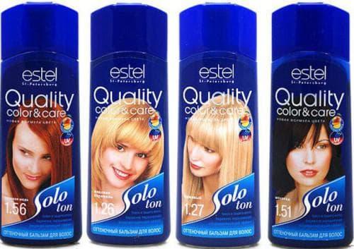 Оттеночный шампунь эстель. Описание оттеночных шампуней от Estel