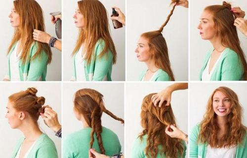 Что делать с волосами на ночь. Как спят ваши волосы? Влияние кос, пучков и жгутов на волосы во время сна. 02