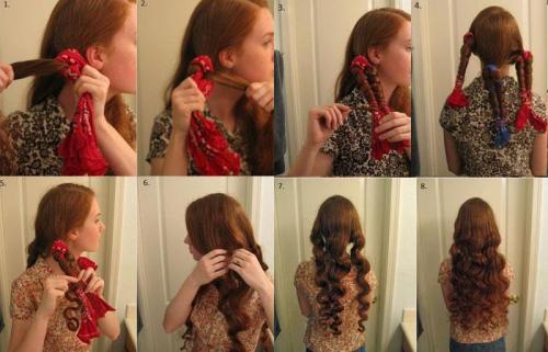 Что делать с волосами на ночь. Как спят ваши волосы? Влияние кос, пучков и жгутов на волосы во время сна. 06