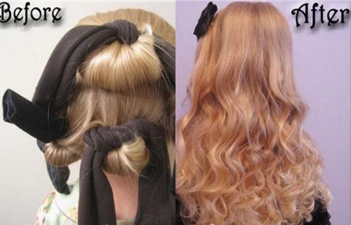 Что делать с волосами на ночь. Как спят ваши волосы? Влияние кос, пучков и жгутов на волосы во время сна. 05