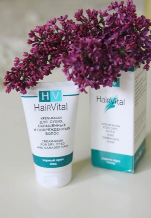 Маска для волос Hair Vital. Крем-маска для поврежденных волос Hair Vital