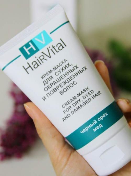 Маска для волос Hair Vital. Крем-маска для поврежденных волос Hair Vital