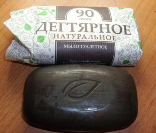 Дегтярное мыло для волос от перхоти. Способно ли дегтярное мыло устранить перхоть?