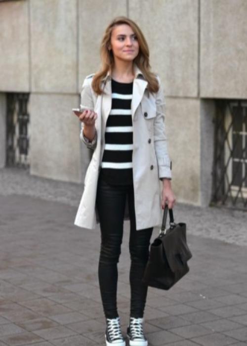 Осенняя одежда для женщин посл.  Шикарный возраст: модные осенние образы 2019 от женщин-блогеров после 50 13