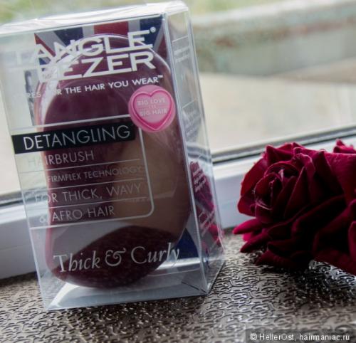 Расческа для волос TANGLE TEEZER. Расческа TANGLE TEEZER Thick  Curly: дорогая безделушка или непозволительная роскошь?