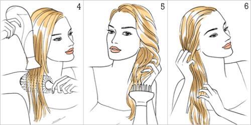 Локоны на средние волосы. Локоны на волосах средней длины