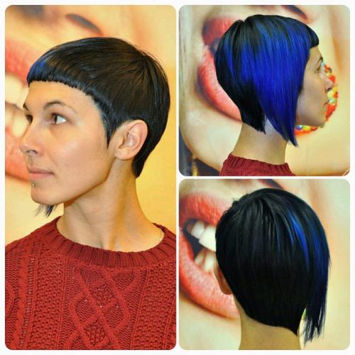 Омбре на темные волосы. Разновидности окрашивания